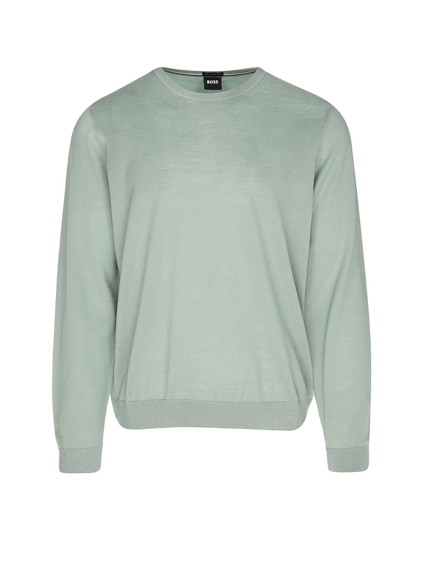 BOSS | Pullover Slim Fit LENO-P | hellgrün
